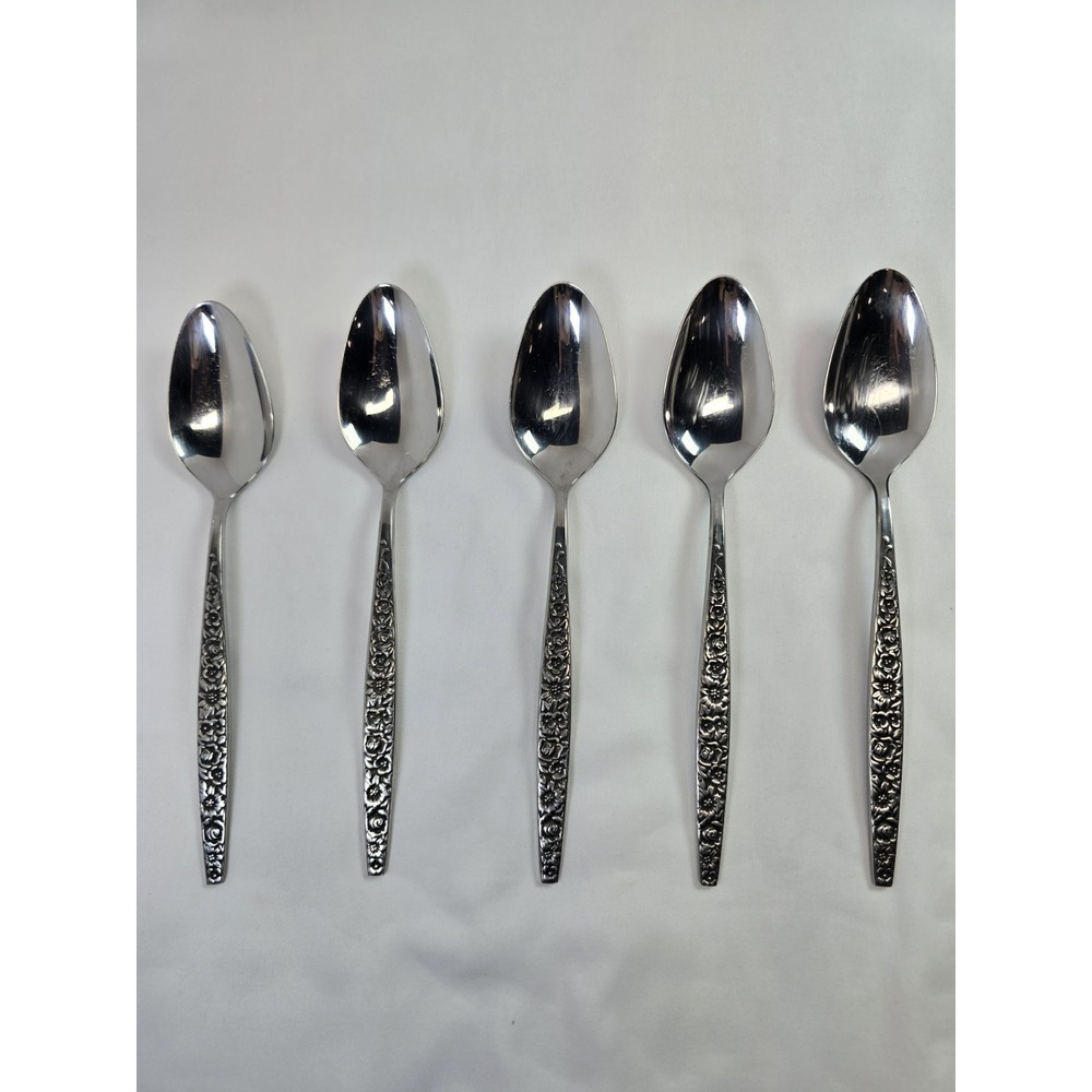1847 Rogers Bros Flair 1956 Silverplate  Tablespoons Lot of 5 International